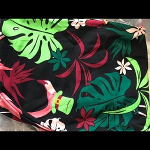 Lularoe OS NWOT St. Paddy’s Day leggings flamingos